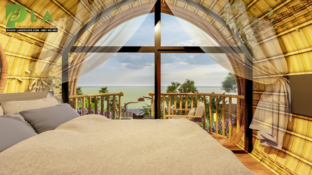 view phòng của Mạ homestay