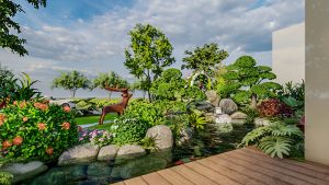 Thiết kế cảnh quan villa