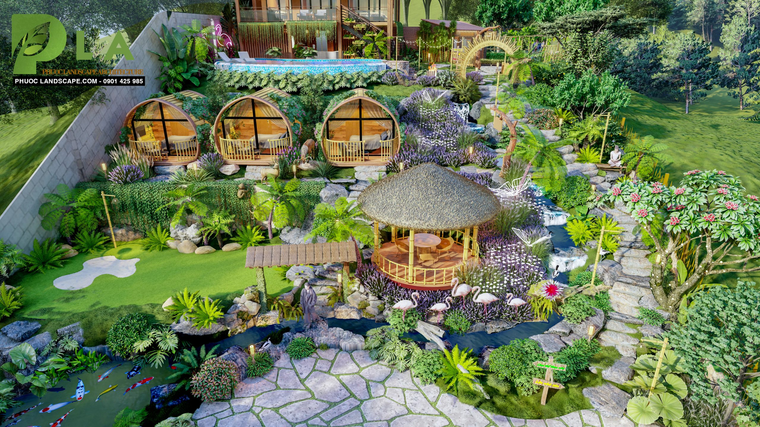 bungalow của Mạ homestay
